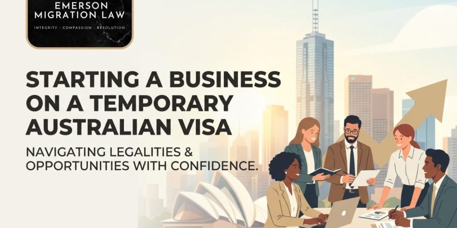 Can You Start a Business on a Temporary Visa in Australia?