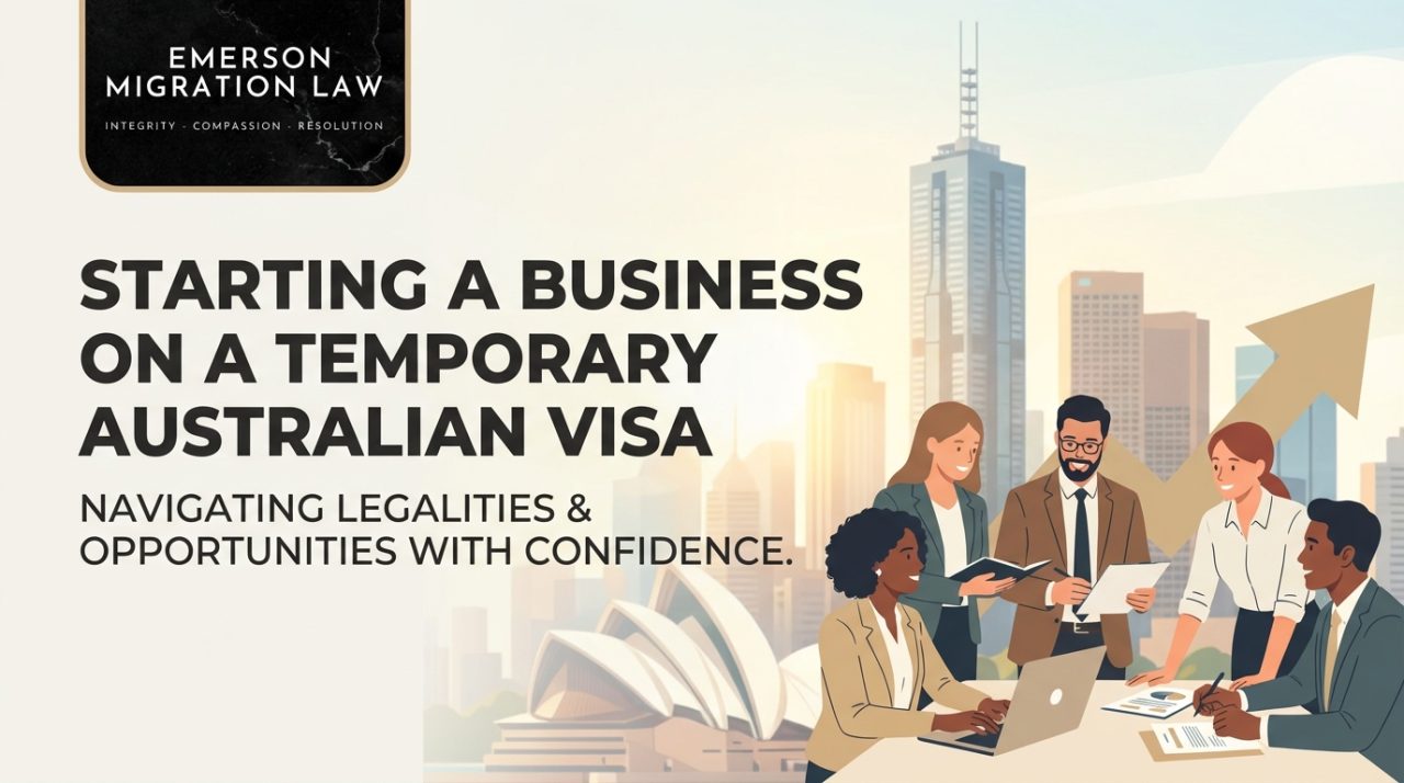 5 people intending to start a business in australia