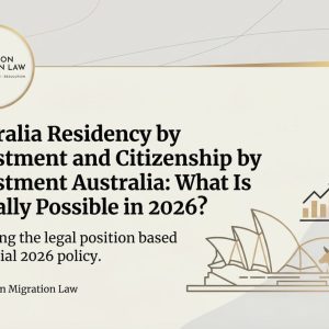 Australia Residency by Investment and Citizenship by Investment Australia: What Is Actually Possible in 2026?