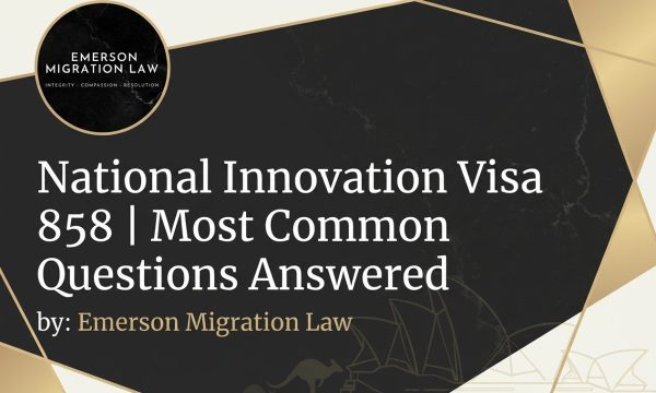 National Innovation Visa 858 | Top 22 Questions Answered