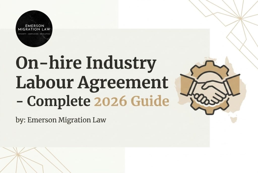 On-hire Industry Labour Agreement Australia:
