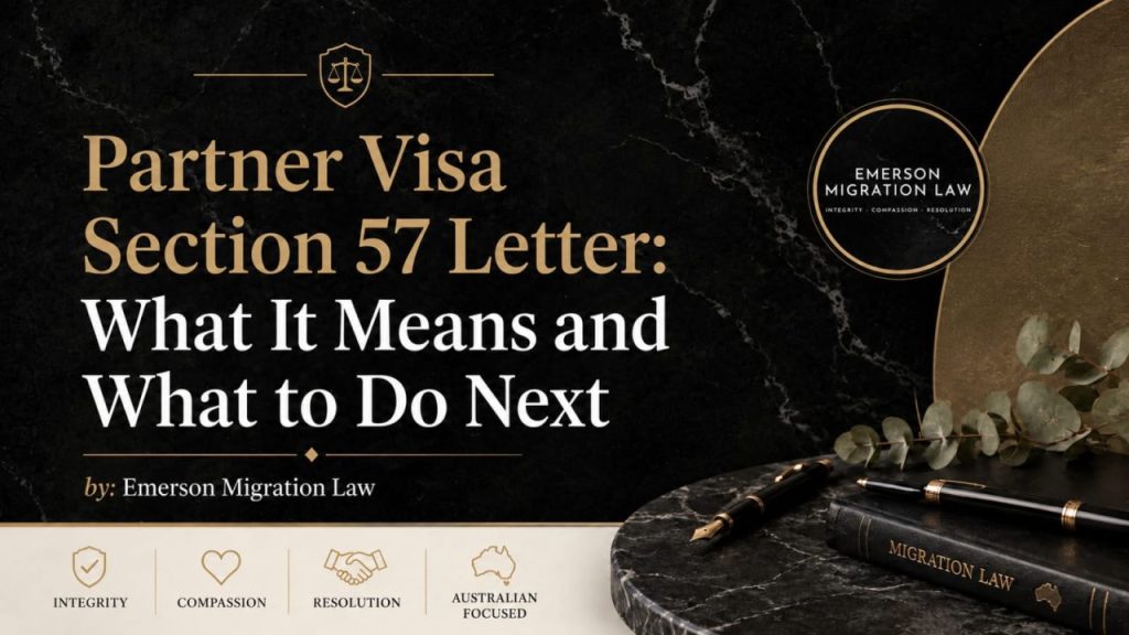 blog cover for the section 57 letter