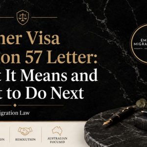 Partner Visa Section 57 Letter: What It Means and What to Do Next