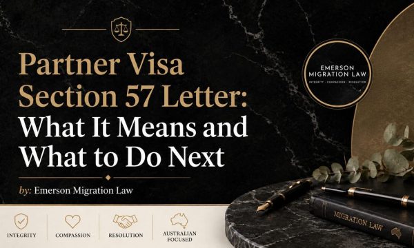 Partner Visa Section 57 Letter: What It Means and What to Do Next