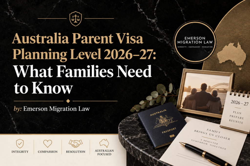 Parent Visa Planning Level