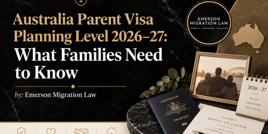 Australia Parent Visa Planning Level 2026–27: What Families Need to Know