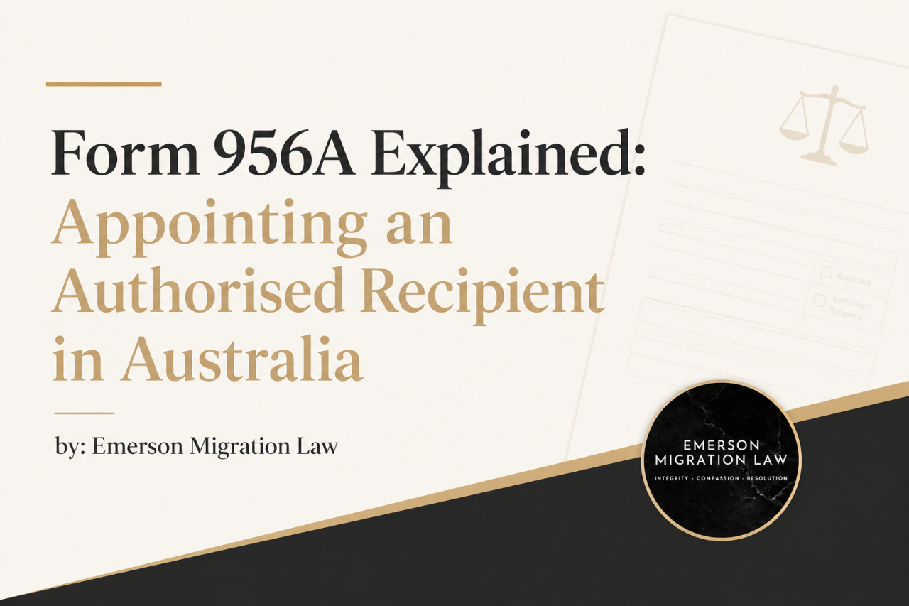Form 956A Explained: Appointing an Authorised Recipient in Australia