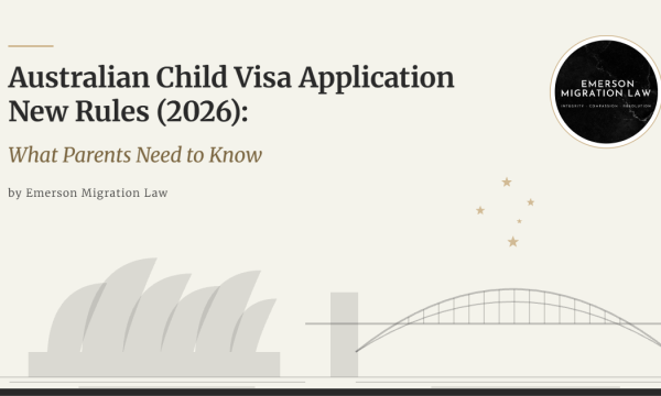 Australian Child Visa Application New Rules (2026): What Parents Need to Know