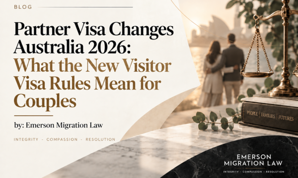 Partner Visa Changes Australia 2026: What the New Visitor Visa Rules Mean for Couples